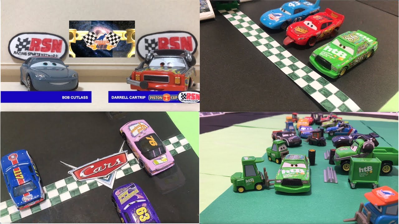 Stop Motion Cars2006 First Race Recreate The Movie Scene Shot By 