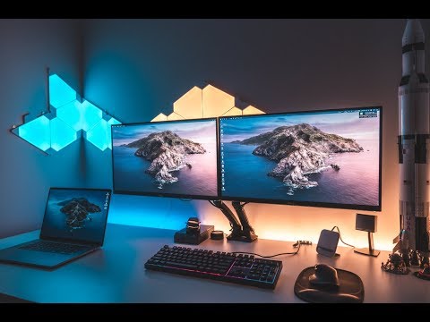 電腦桌面搭建分享 | 我的極簡風桌面1.0 | Desk Tour
