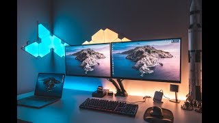 電腦桌面搭建分享 我的極簡風桌面1.0 Desk Tour