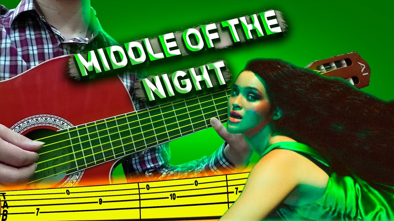 Elley duhé middle of the night guitar tutorial Easy Lessons Tabs