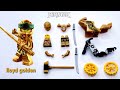 Lego ninja go lloyd golden &amp; his motorbike