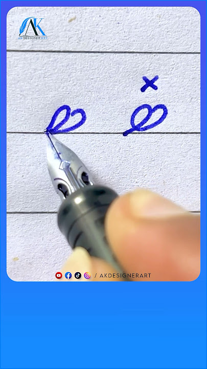 How to Write Urdu Haroof e Tahaji “ھ” using Ink Pen #urducalligraphy #urduwriting #urduhandwriting