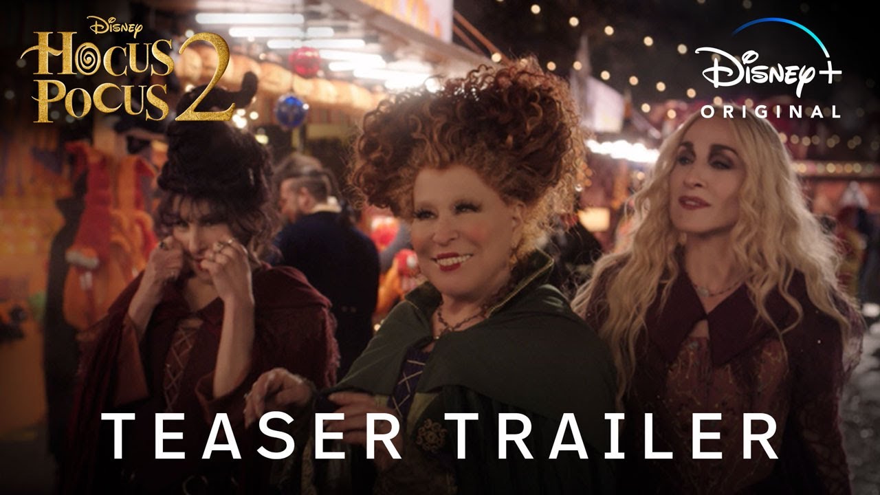 WATCH: Disney releases first trailer for 'Hocus Pocus 2
