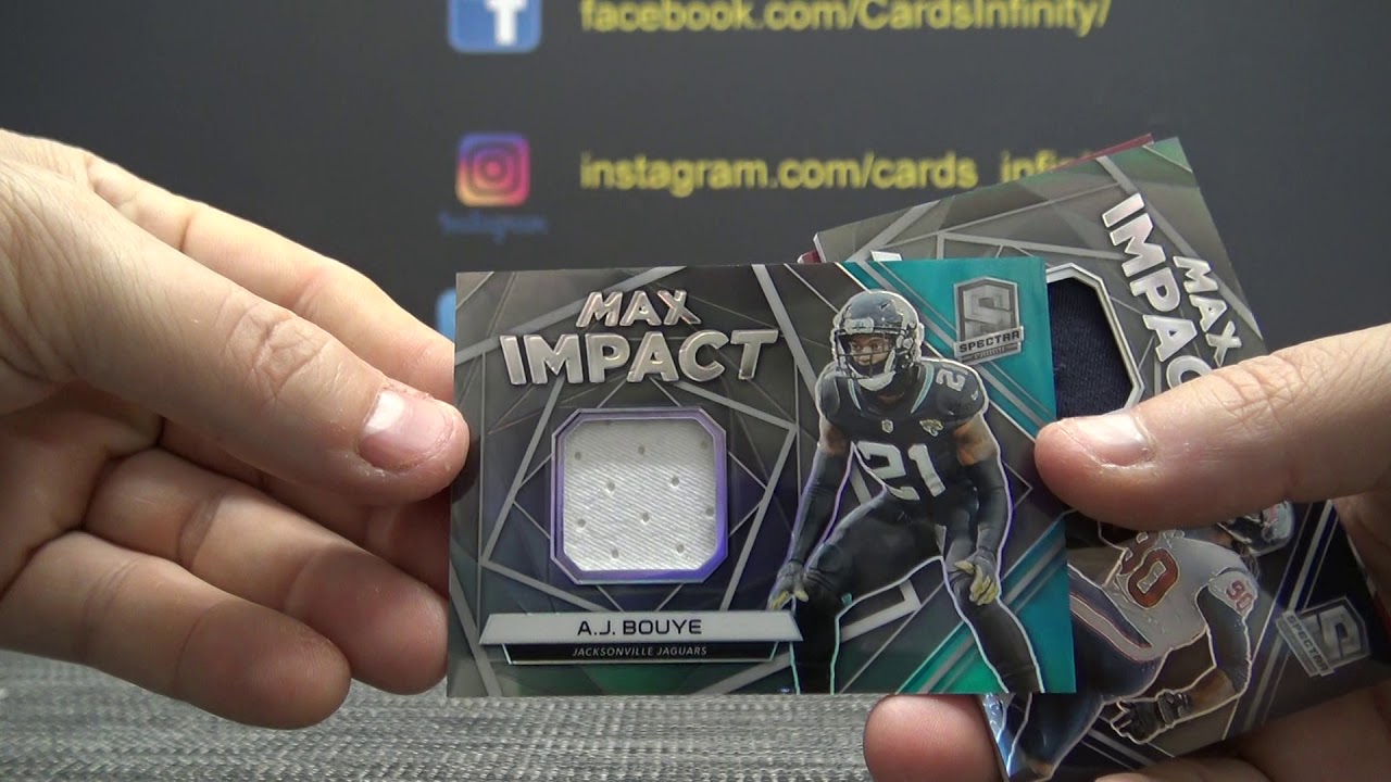 Fabian's 2019 Panini Spectra NFL Football Box Break