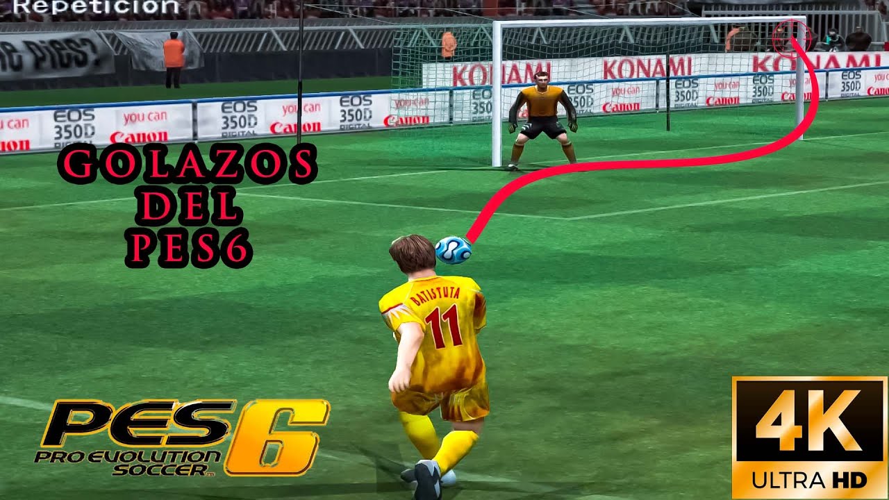 LOS MEJORES GOLES DEL PES 6 PT 14 (GOLAZOS)#pes #pes6