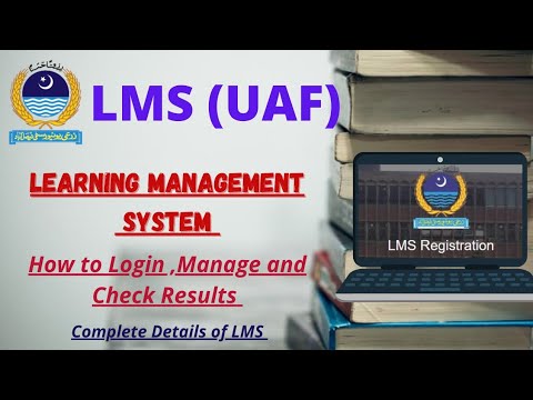 Learning Management System UAF || How to Use and check results on LMS UAF