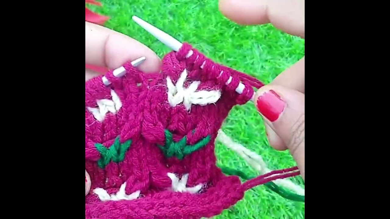 तीन रंग स्वेटर डिजाइन | New 3 Color Sweater Knitting Pattern | Bunai Ki Duniya🔥 