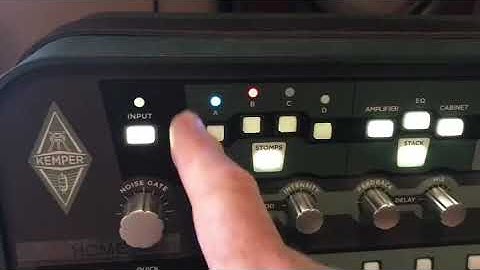 Kemper Tip of the Day - Stomps Presets