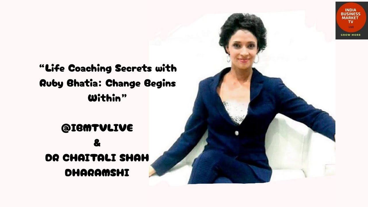 From Vj to Life Coach II RUBY BHATIA ll Exclusively @IBMTVLIVE