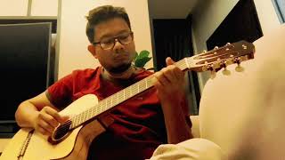 (cover fingerstyle) Lagu Kita by Aizat Amdan