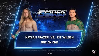 WWE 2K25! Nathan Frazer vs Kit Wilson 👿👊👊