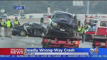 4 Wrong-Way Crashes Unfold On Southern California Roads