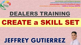 CREATE a SKILL SET - First Vita Plus Dealers Training - Jeffrey Gutierrez #fvp #fvpBusiness screenshot 4