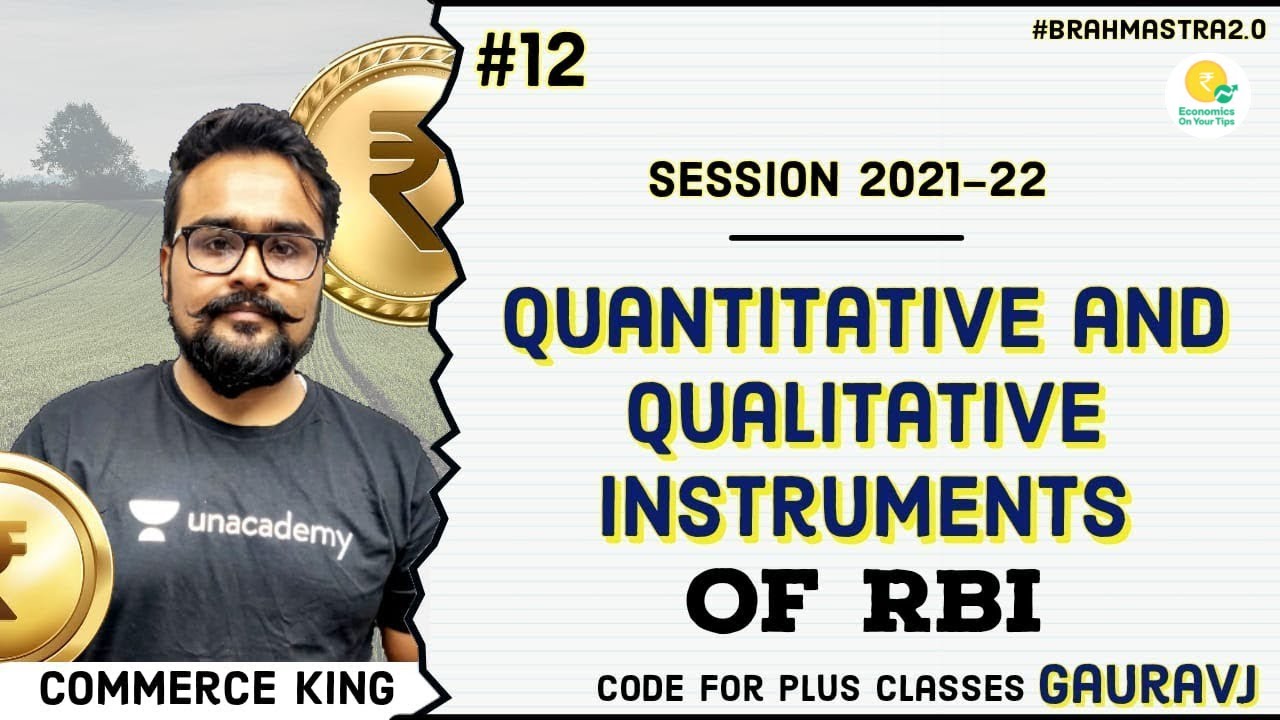 Quantitative Instruments Rbi 🔴 Session 2021-22 | Qualitative & Quantitative Instrument | Class 12 ...