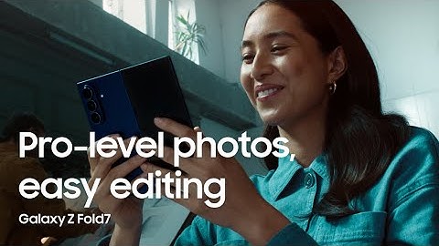 Galaxy AI | 200MP Camera & Generative Edit | Galaxy Z Fold7 | Samsung