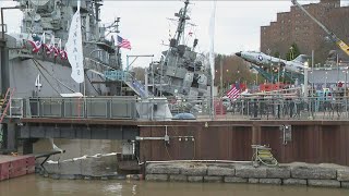 Save USS The Sullivans: Crews are pumping out water in effort