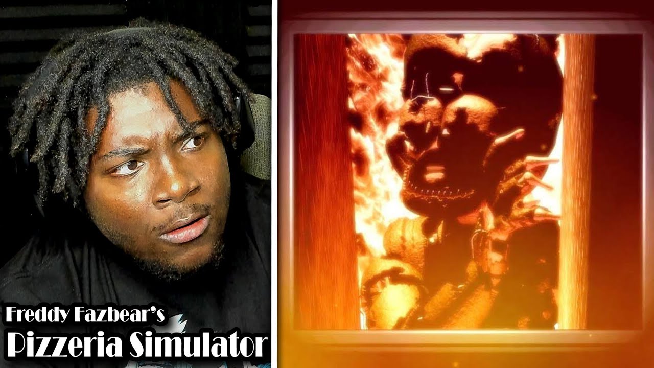 Horror Fan Reacts To FNAF: Pizzeria Simulator (ENDING)