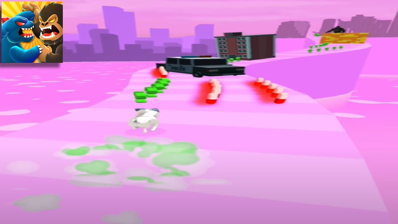 Kaiju Run🐕All Gameplay Android-iOS Maximum Unlocked Mobile Game, Every day Play Enjoy KR29Lv