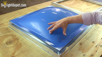 How to properly measure your skylight domes