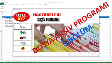 Excel Arşiv Programı 5.bölüm