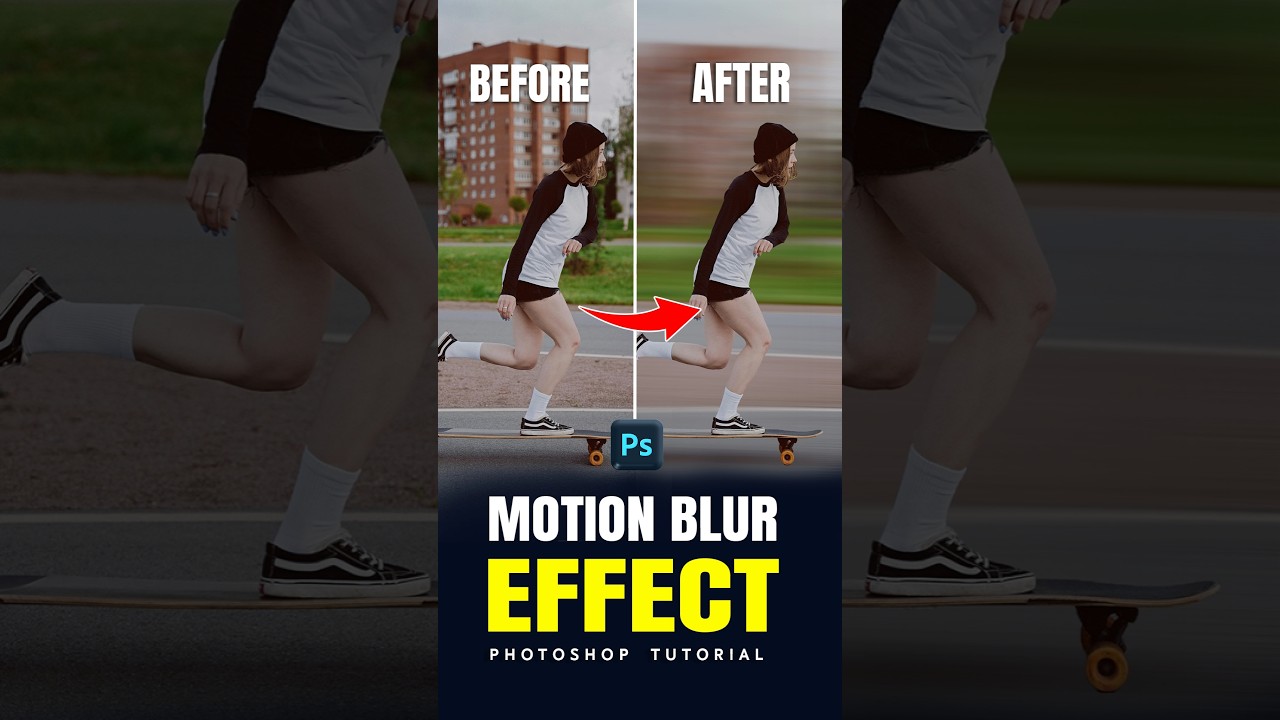 Create Stunning Motion Blur in Photoshop Fast