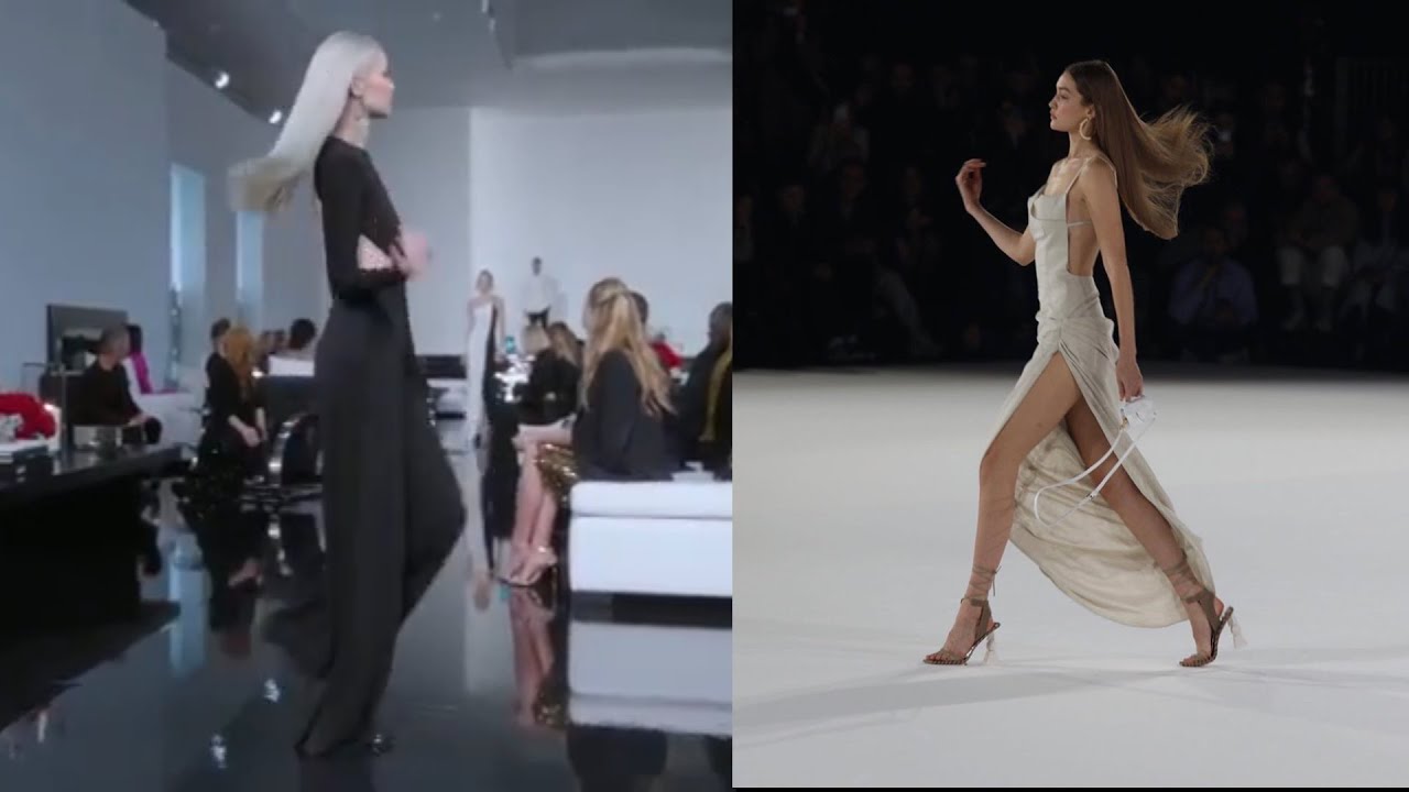 Gigi Hadid Hair Flip 2020 VS 2022 - YouTube