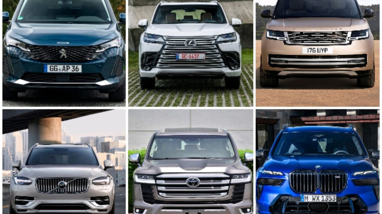 Top 6 best 3row Luxury SUV's 2022/2023 YouTube