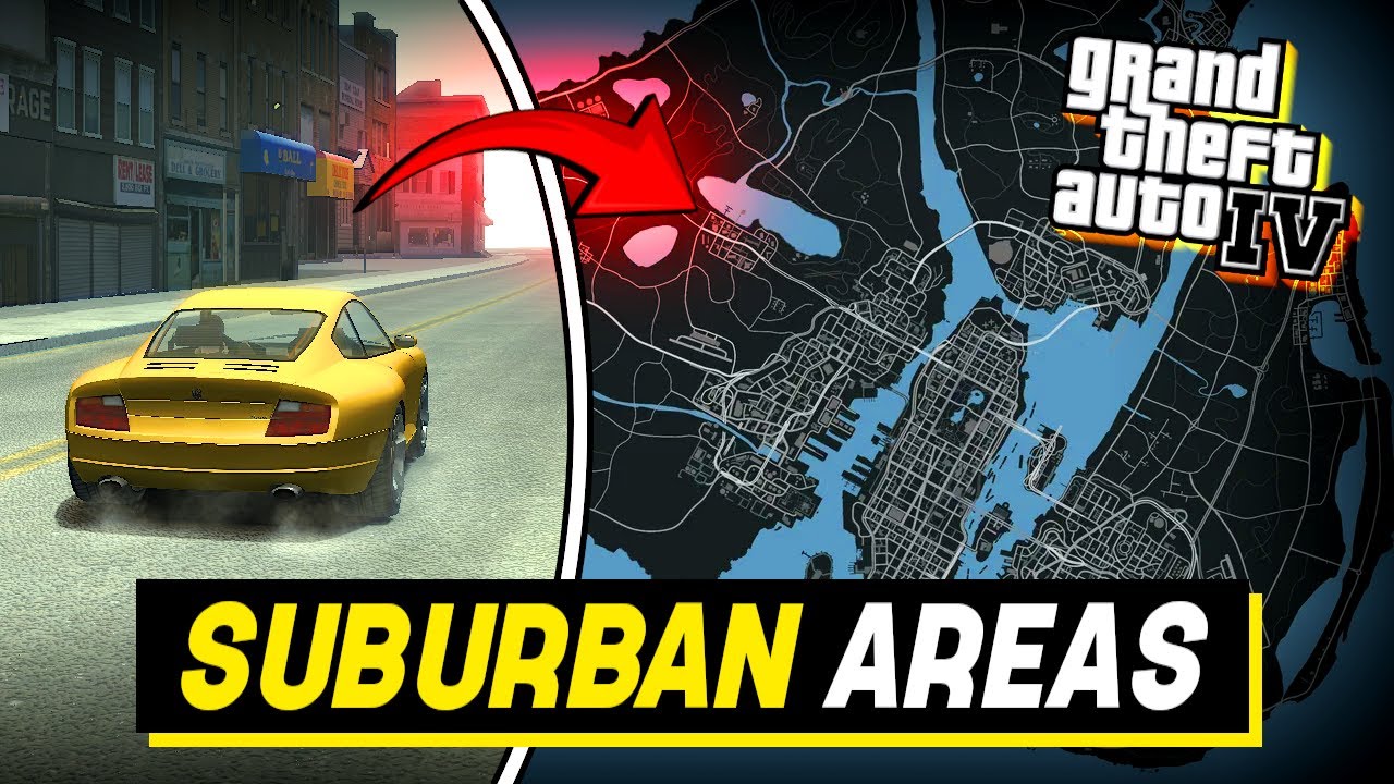GTA 4 MAP WAS SUPPOSED TO BE HUGE | 'THE CARRAWAYS' GTA 4