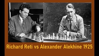 Perfect Chess Gift Reti Vs Alekhine 1925 Famous Chess Game 