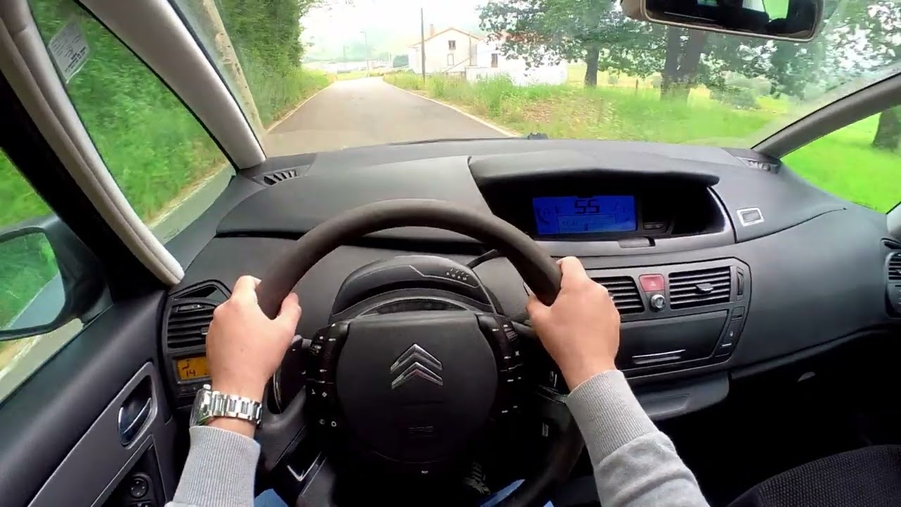 Cochestube Probando la Citroen Grand C4 Picasso CMP 2007 (2.0 hdi 136cv)POV Test drive