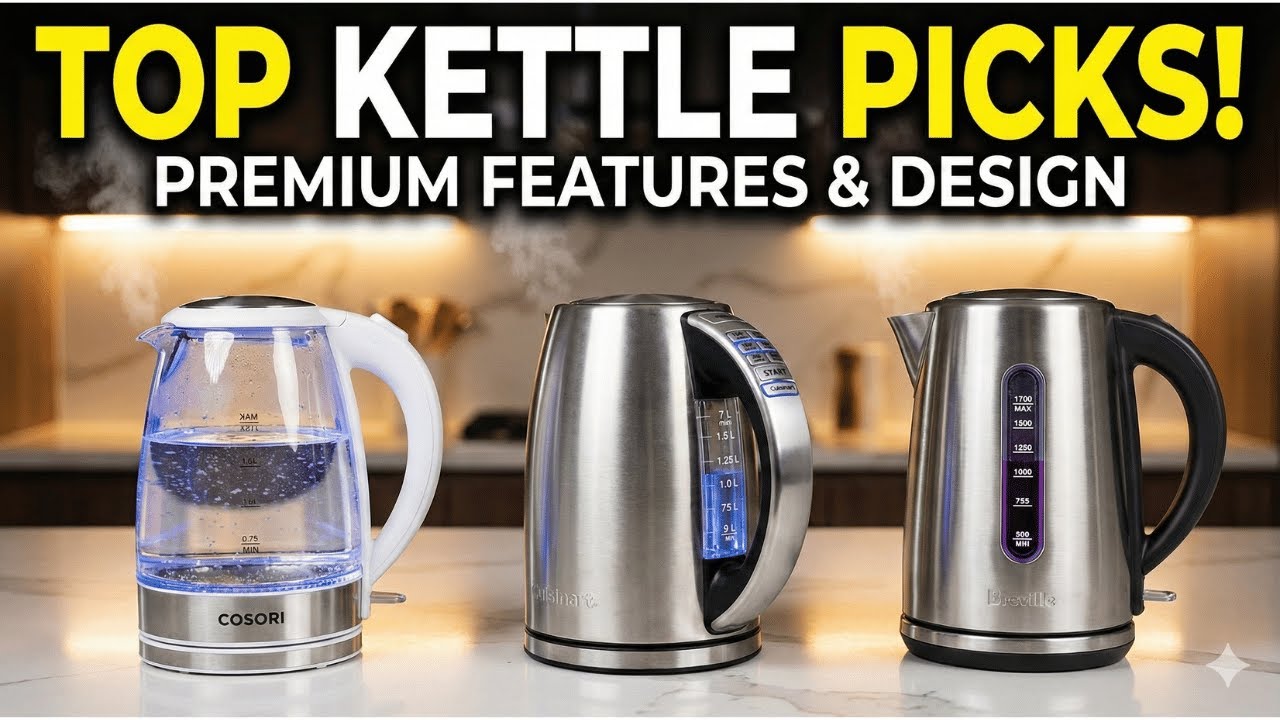 Top 5 Best Electric Kettles 2025 – The Real Winner Will Surprise You!