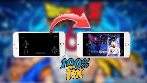 How to fix black screen in dragon ball z shin Budokai 6 ppsspp game