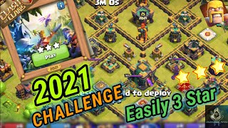 Easily 3 Star the 2021 Hardest Challenge (Clash of Clans) By (CRAZYGAMING_PRITOM)