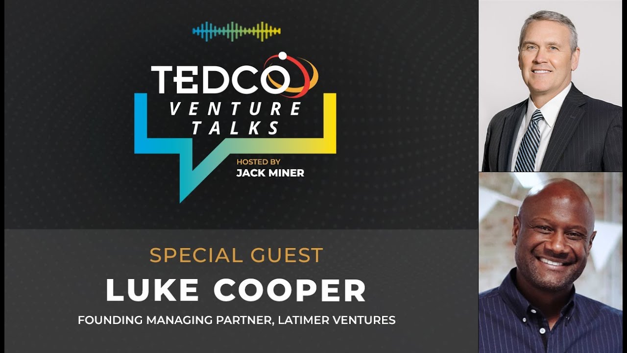 TEDCO Venture Talks Ep 6 Jack Miner with Luke Cooper, Founding