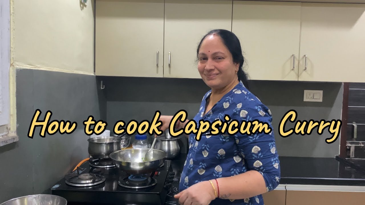 Capsicum Potato Curry | #capsicum #potato #curryrecipe #recipes #foodvlog #foodvideos #viralvideo 