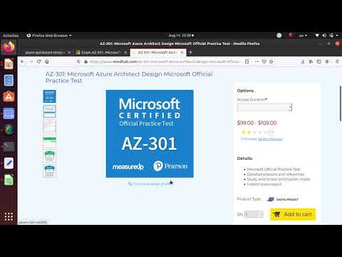 How To Register for a Microsoft Certification Exam -Azure Certs Pearson VUE -at Home or at a Center?