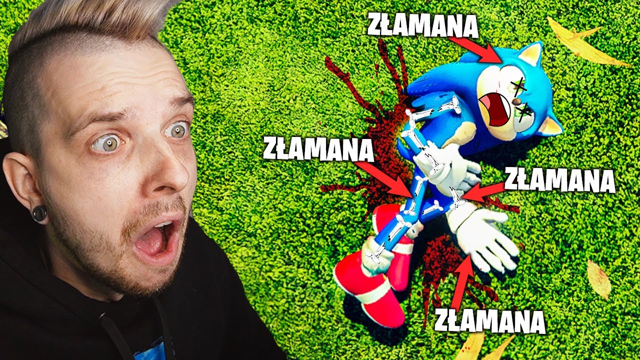 ŁAMIĘ WSZYSTKIE KOŚCI SONICA w GTA V