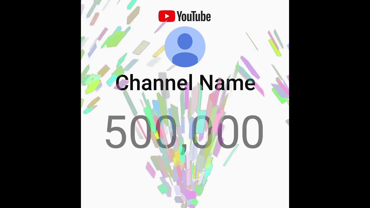 Subscriber Milestone Social Sharing - Light Theme