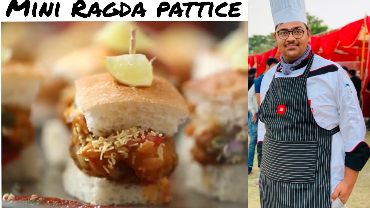 Mini Ragda pattice by chef Tushar kansal || easy recipe ...
