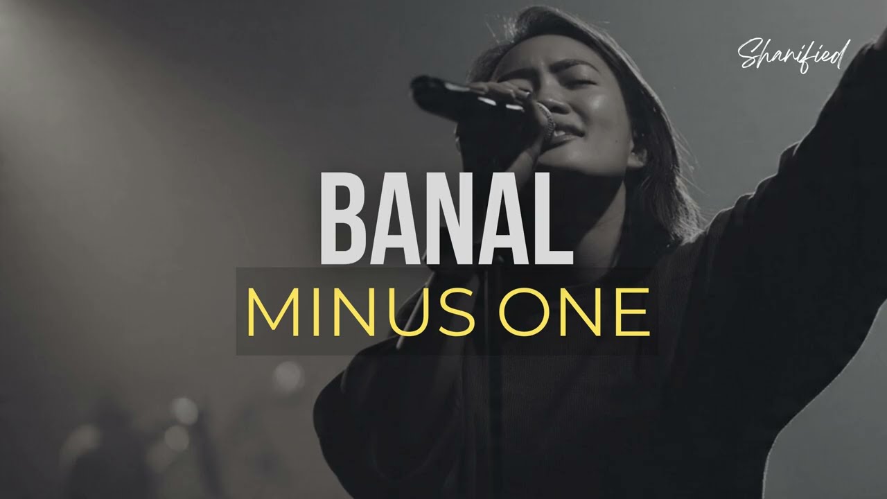 BANAL (Minus One) | Tagalog Worship Instrumental with Lyrics | Shanified Lyrics