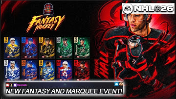 NEW FANTASY + MARQUEE EVENT! ALL INFO AND MORE I NHL 26 HUT