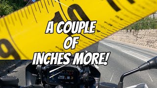 A couple of inches more!