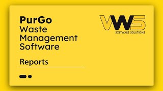 PurGo Reporting – Turn Your Waste Data into Real-Time Insights