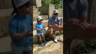 POV: Core Memory Catching First Fish🎣✨ #toddleractivities #fishing