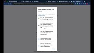 Google OAuth2 app verification for SmartTask