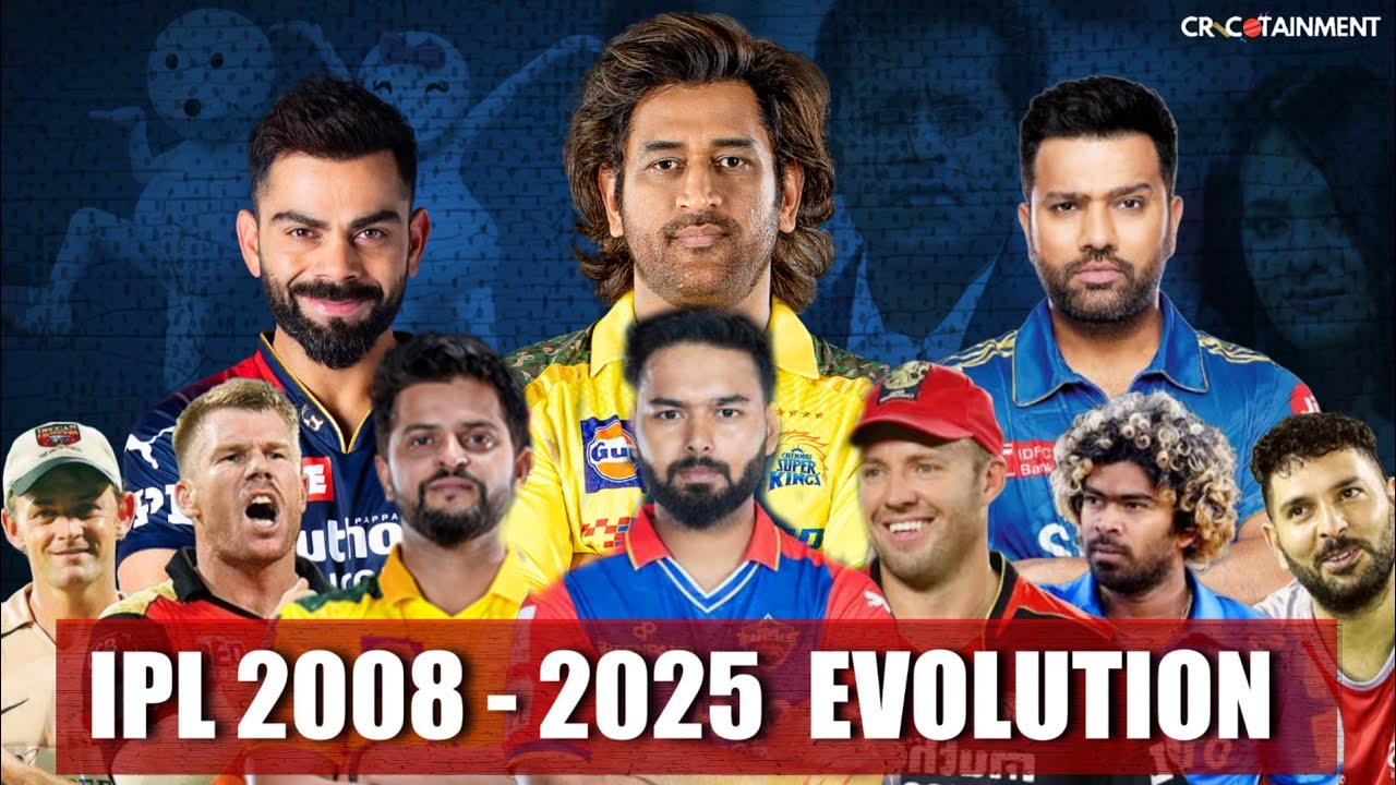 "IPL THEN VS NOW: Epic Evolution from 2008 to 2025 - Nostalgic Journey" | Tamil | CRICOTAINMENT