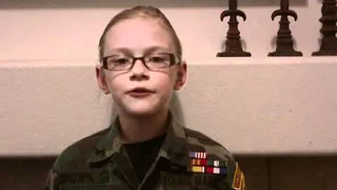PFC Brown Thanks Katherine Bukolt
