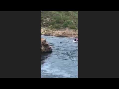 Homem é resgatado por pescador no Rio São Francisco