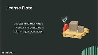 License Plate Demo for FO/AX in Tasklet Mobile WMS