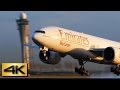 【4K】Amazing!! Beautiful Close Takeoff Emirates B777F [A6-EFF]@Schiphol